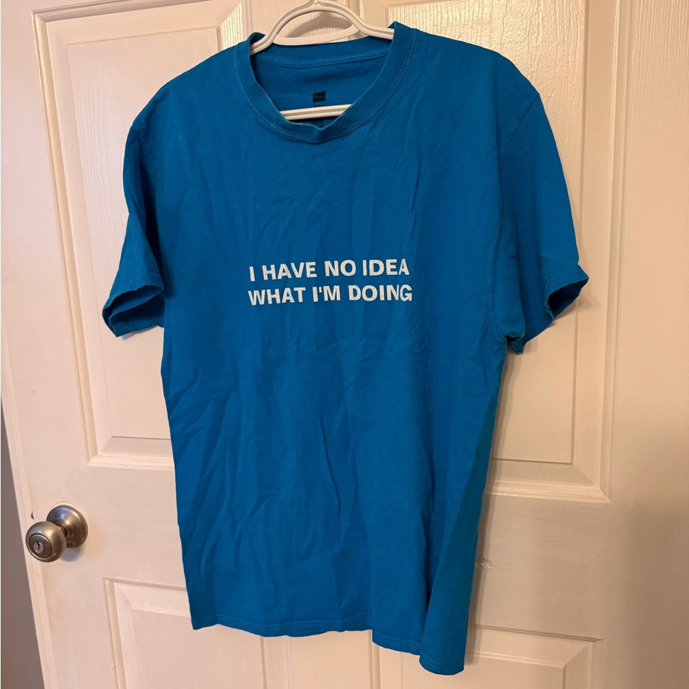 Hane’s Blue Graphic T-Shirt